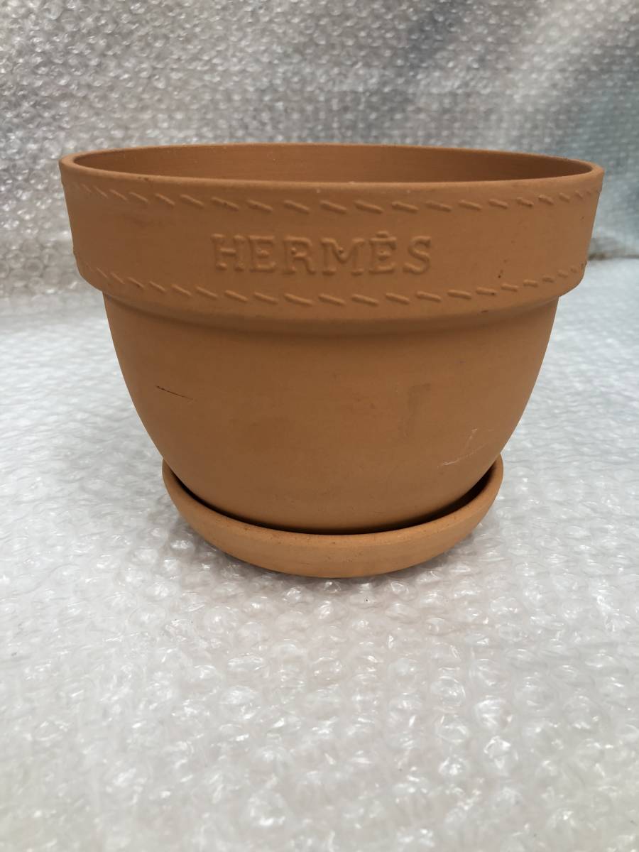 限定価格セール!】 非売品 レア エルメス テラコッタ 植木鉢 asakusa