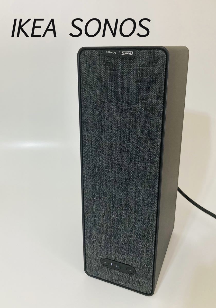 ★新品 IKEAイケア ブックシェルフ型WiFiスピーカー ブラック  第2世代