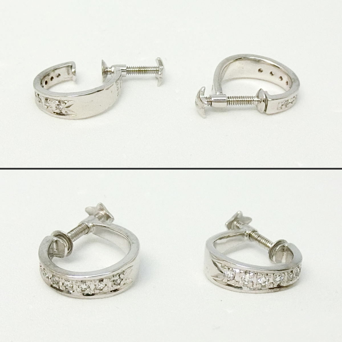 非売品 【送料無料】スタージュエリー StarJewelry フープイヤリング