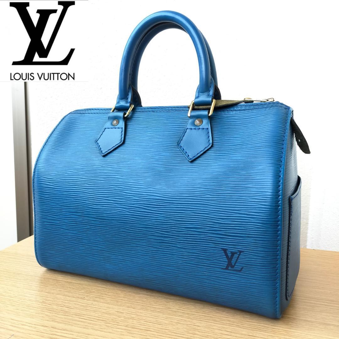 Louis Vuitton ルイヴィトン 【美品】 エピ スピーディー 25 ブルー