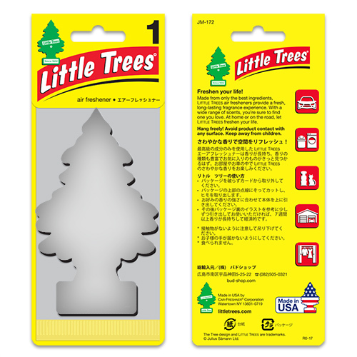 Little Trees リトルツリー エアフレッシュナー 「Sliced （スライス）」 エアフレッシュナー 芳香剤 アメリカ製_画像4