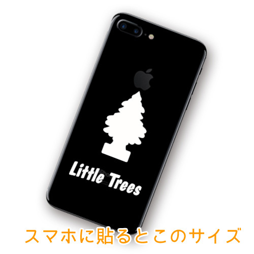 Little Trees リトルツリー カットアウトステッカー SET-2（ブラック） 蒔絵シール_転写シール リトルツリー カットアウトステ