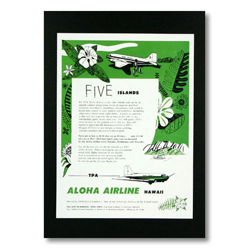  Hawaiian poster Eara in series A-28