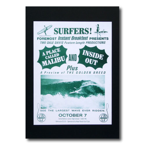 サーフムービーポスター　L-41 「SURFERS!」 サイズ：28×21.5cm_ハワイアンポスター