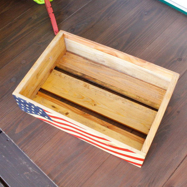  wood k rate [USA flag ] | star article flag pattern | tree box |