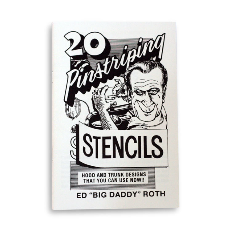 ED ROTH BOOK ”PINSTRIPING STENCILS” ピンストライピングステンシルズ_ED ROTH BOOK ”PINSTRIPING STENCILS” ピ