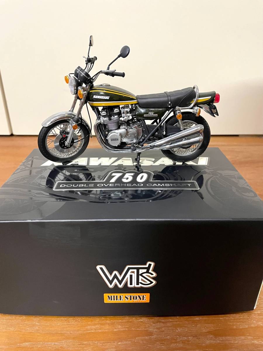 Kawasaki WITS ウィッツ MILE STONE マイルストーン 1/12 カワサキ