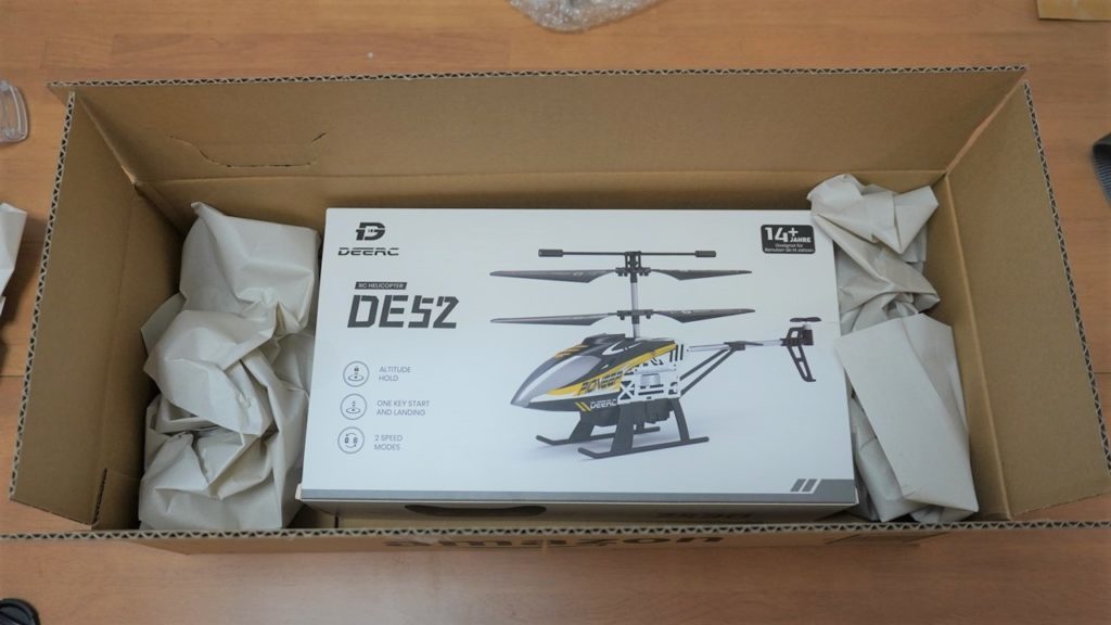 新品 DEERC ヘリコプター ラジコン おもちゃ DE52 初心者向け クリスマス_画像1