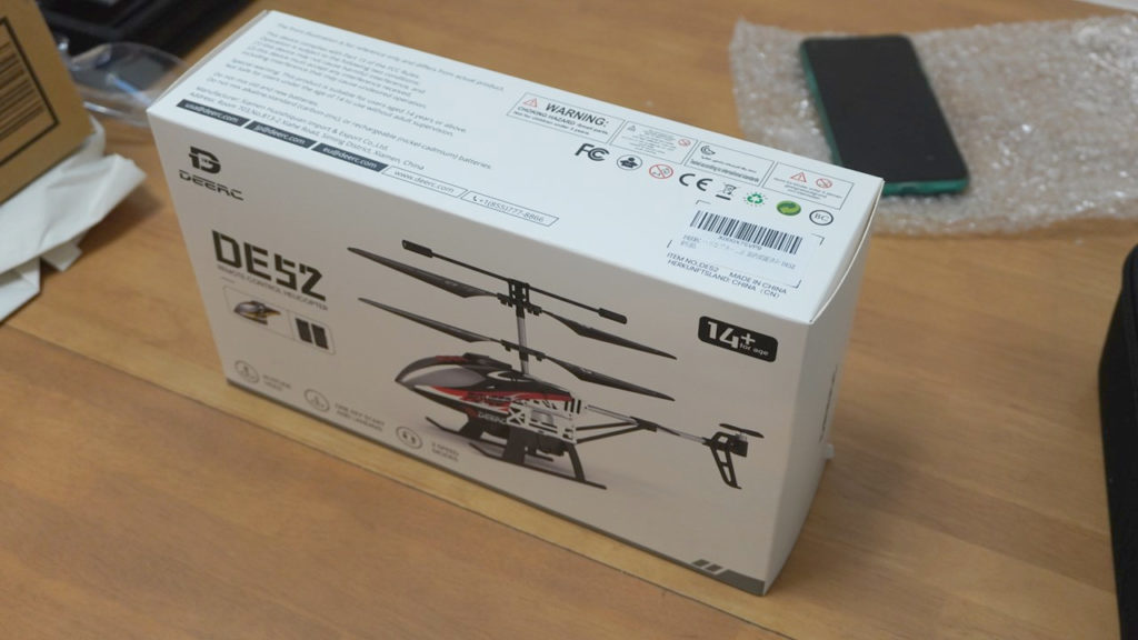 新品 DEERC ヘリコプター ラジコン おもちゃ DE52 初心者向け クリスマス