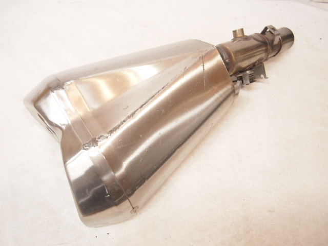 Z1000 original silencer right hole none to the exchange ZR1000G muffler K633 stamp 