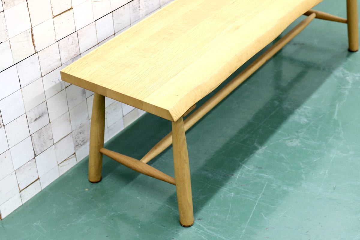 GMFF36B0 Kashiwa деревообработка / KASHIWA bench стул длина стул дуб натуральное дерево .. мебель Северная Европа стиль 