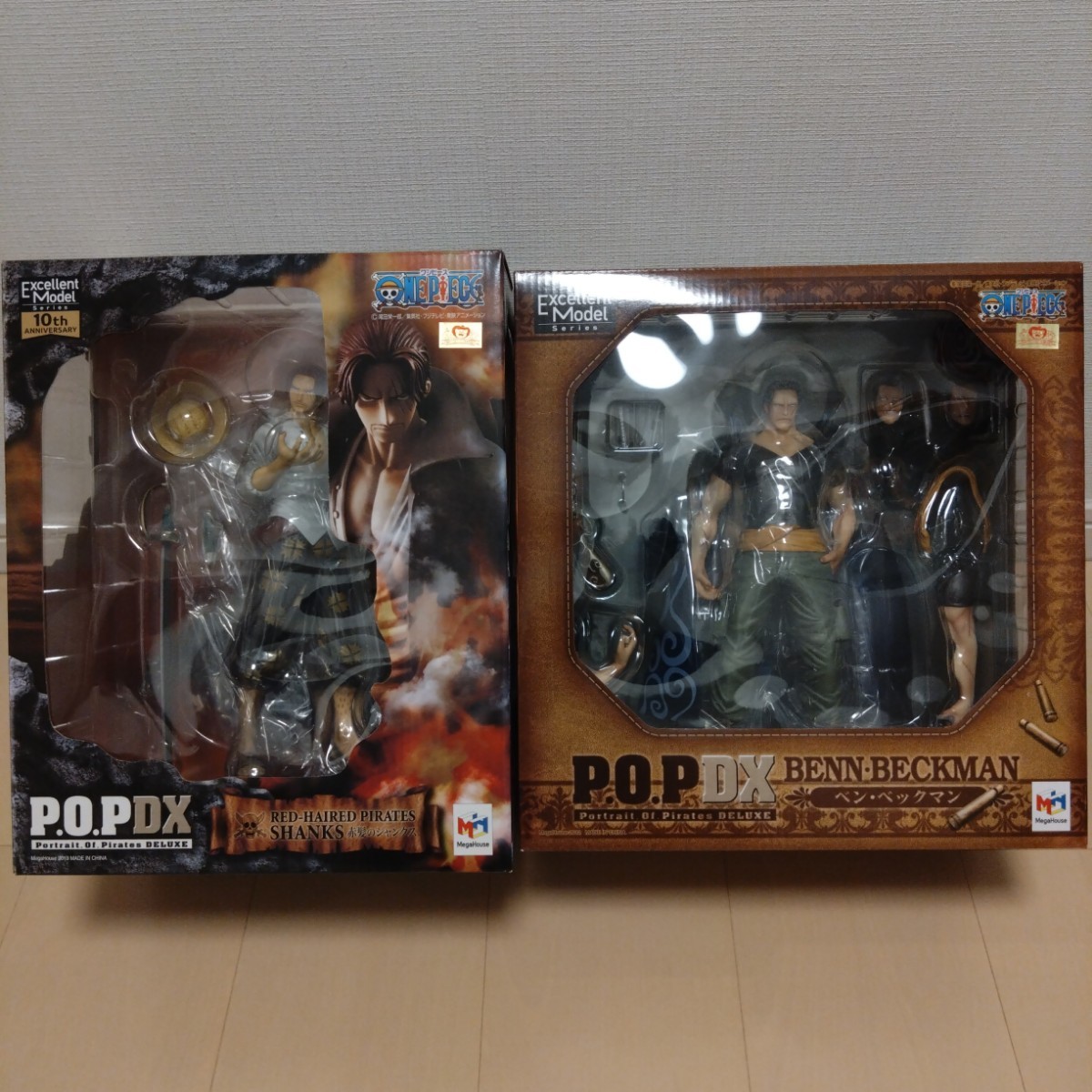 ワンピース POP 赤髪のシャンクス&ベン・ベックマン 未開封品 ...