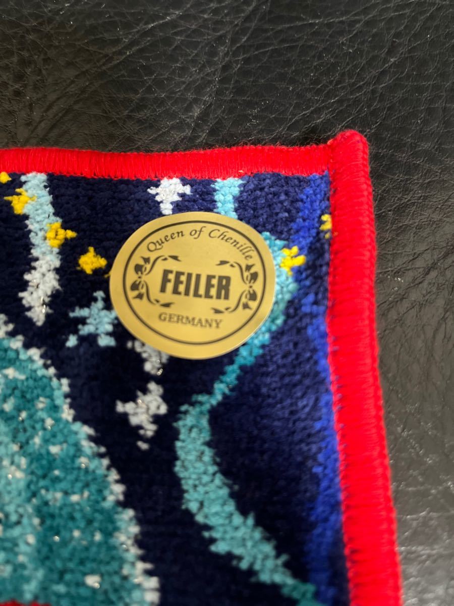 新品未使用 フェイラー FEILER クリスマス スノーグローブとハンカチの
