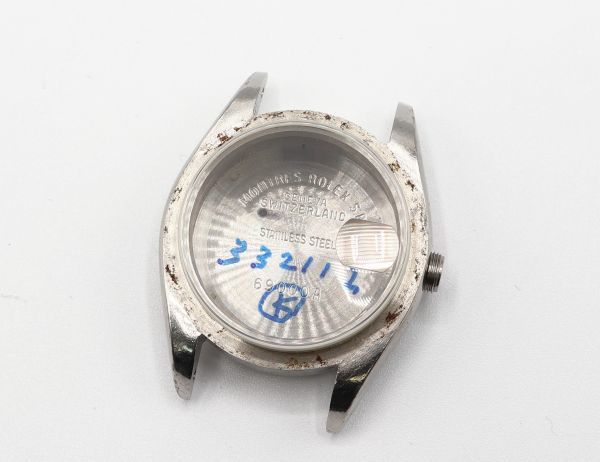 純正品 中古 ロレックス ROLEX 69173 ケース 裏蓋 SS デイトジャスト レディース 213108_画像1