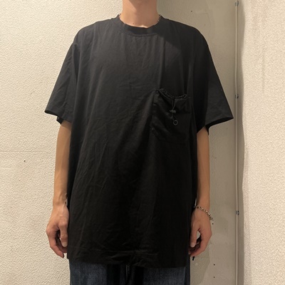 Y-3 ワイスリー 6V4244 21SS CLASSIC PAPER JERSEY POCKET TEE 半袖Tシャツ Sサイズ【表参道t10】_画像1