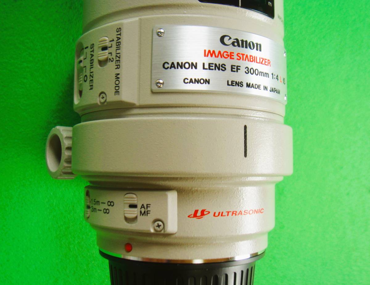 Canon (NEW) EF 300mm F4L IS ULTRASONIC 単焦点レンズ望遠新光学