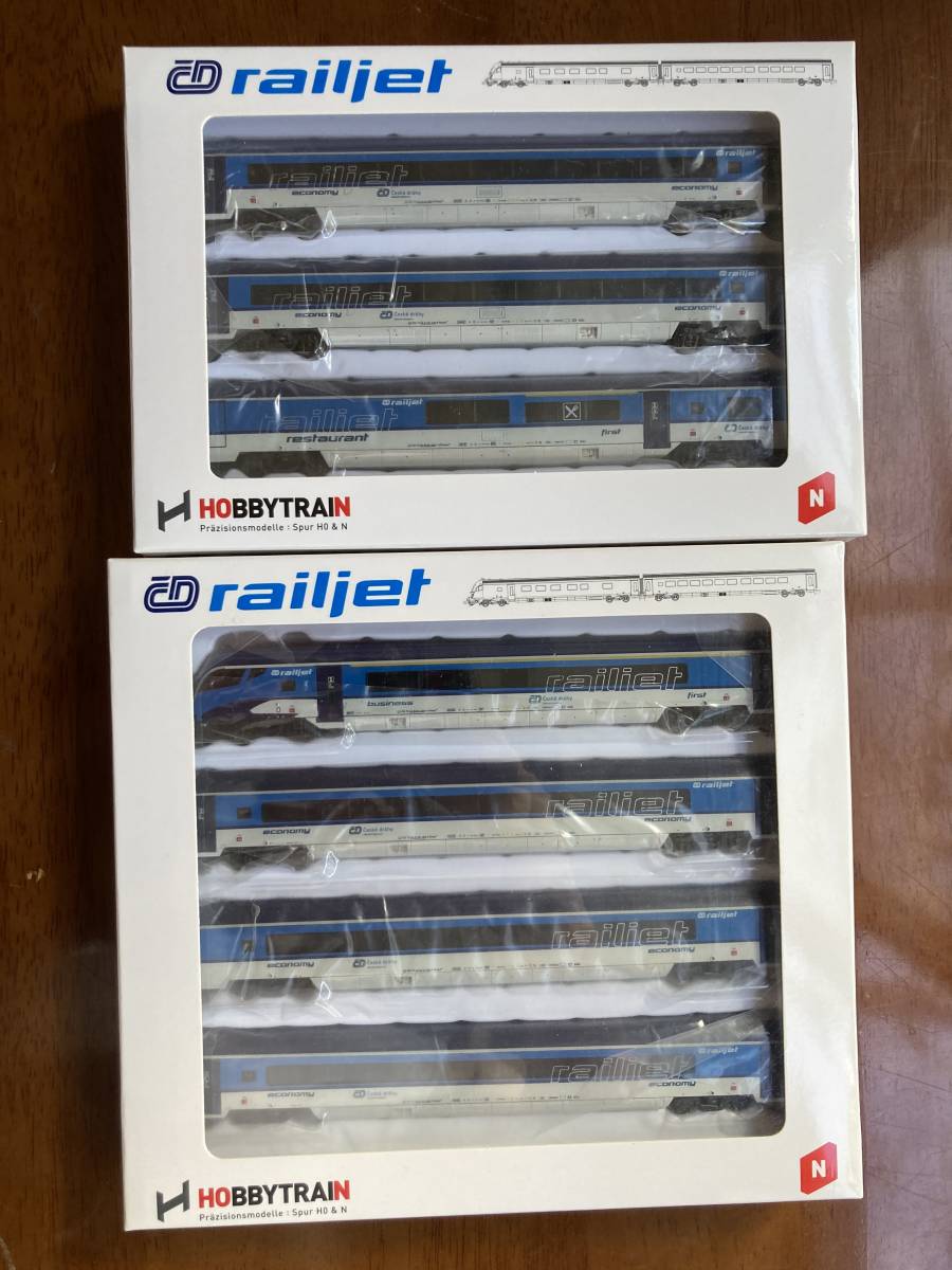 Yahoo!オークション - CD Railjet ホビートレイン 基本4両セット Yahoo!オークション - CD Railjet ホビートレイン 基本4両セット