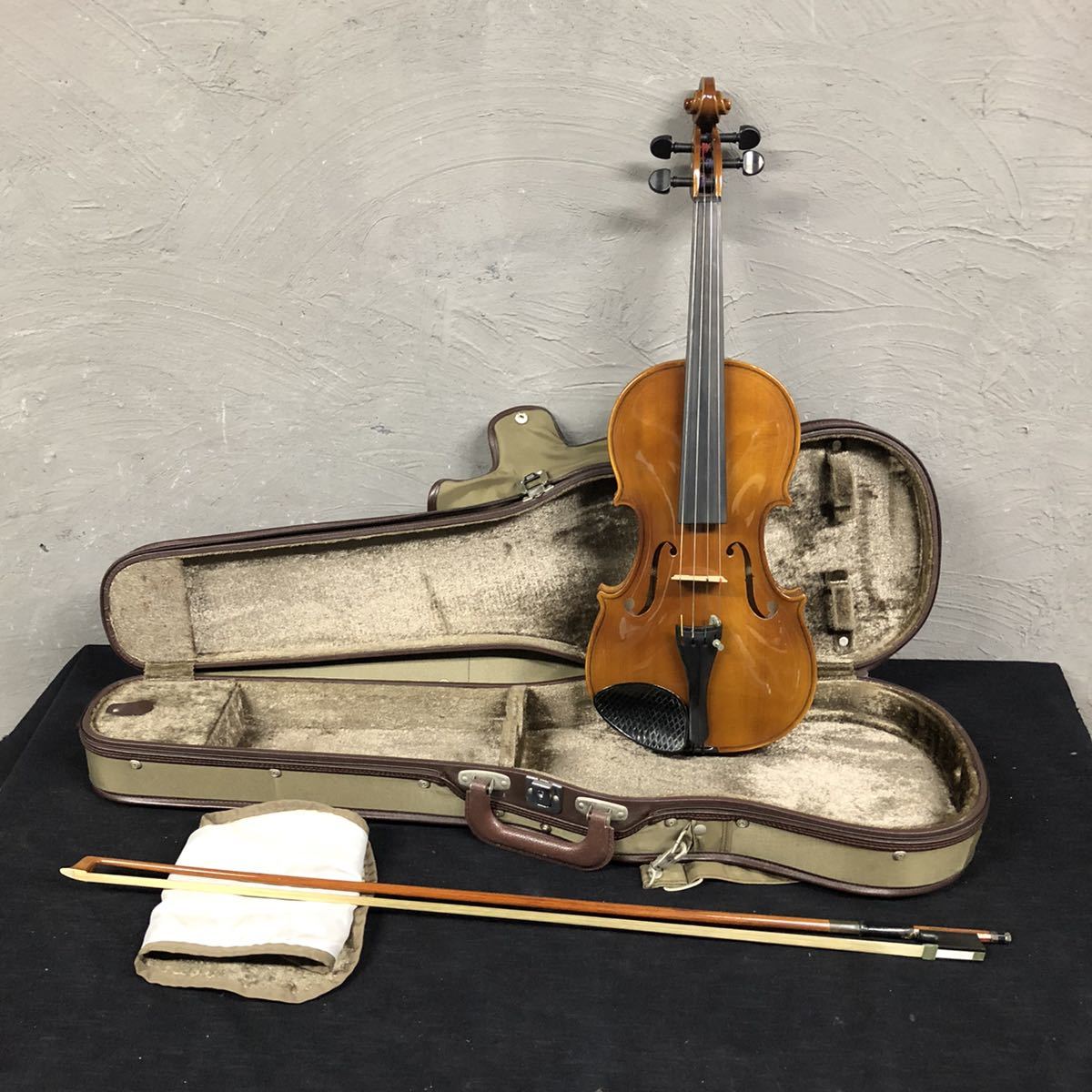 チェコ製 J.J.ドボルザーク バイオリン 4/4 弓 ケース 美品 楽器/器材