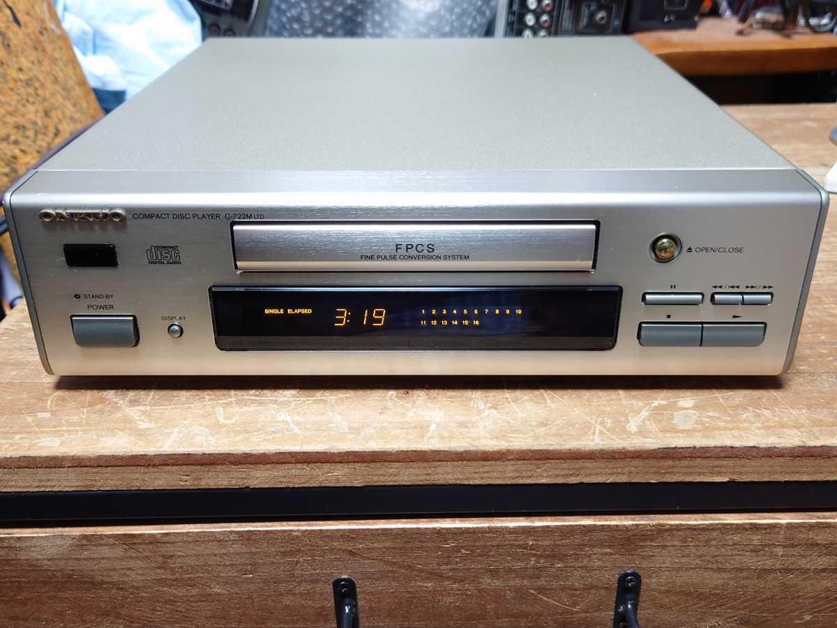 注目ショップ ONKYO CDプレーヤー 中古 LTD C-722M ONKYO