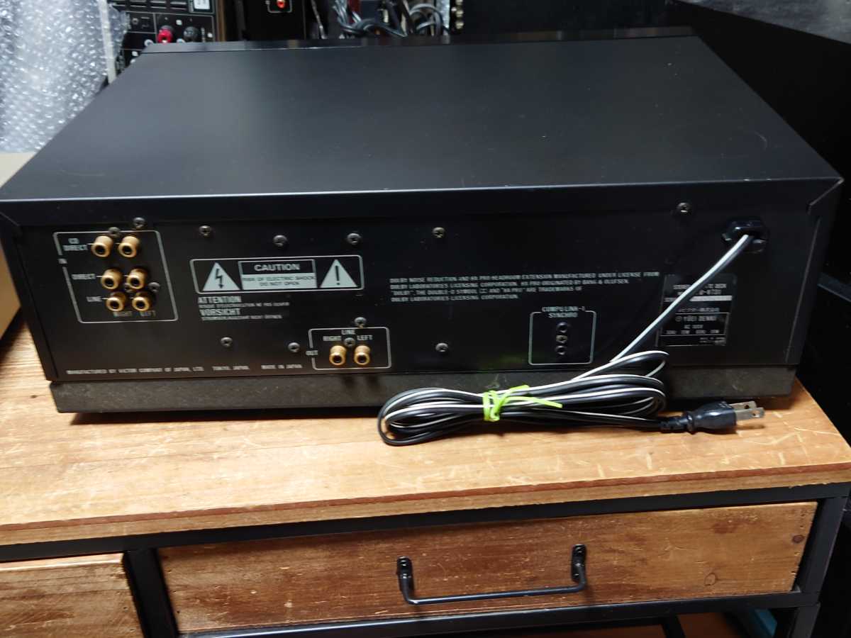Victor TD-V731 3 head stereo cassette deck recording it is possible to reproduce details not yet verification Junk 