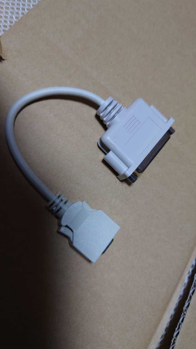 PC-98ノート用?RS-232c変換ケーブル 未確認ジャンク PC-98ノート用