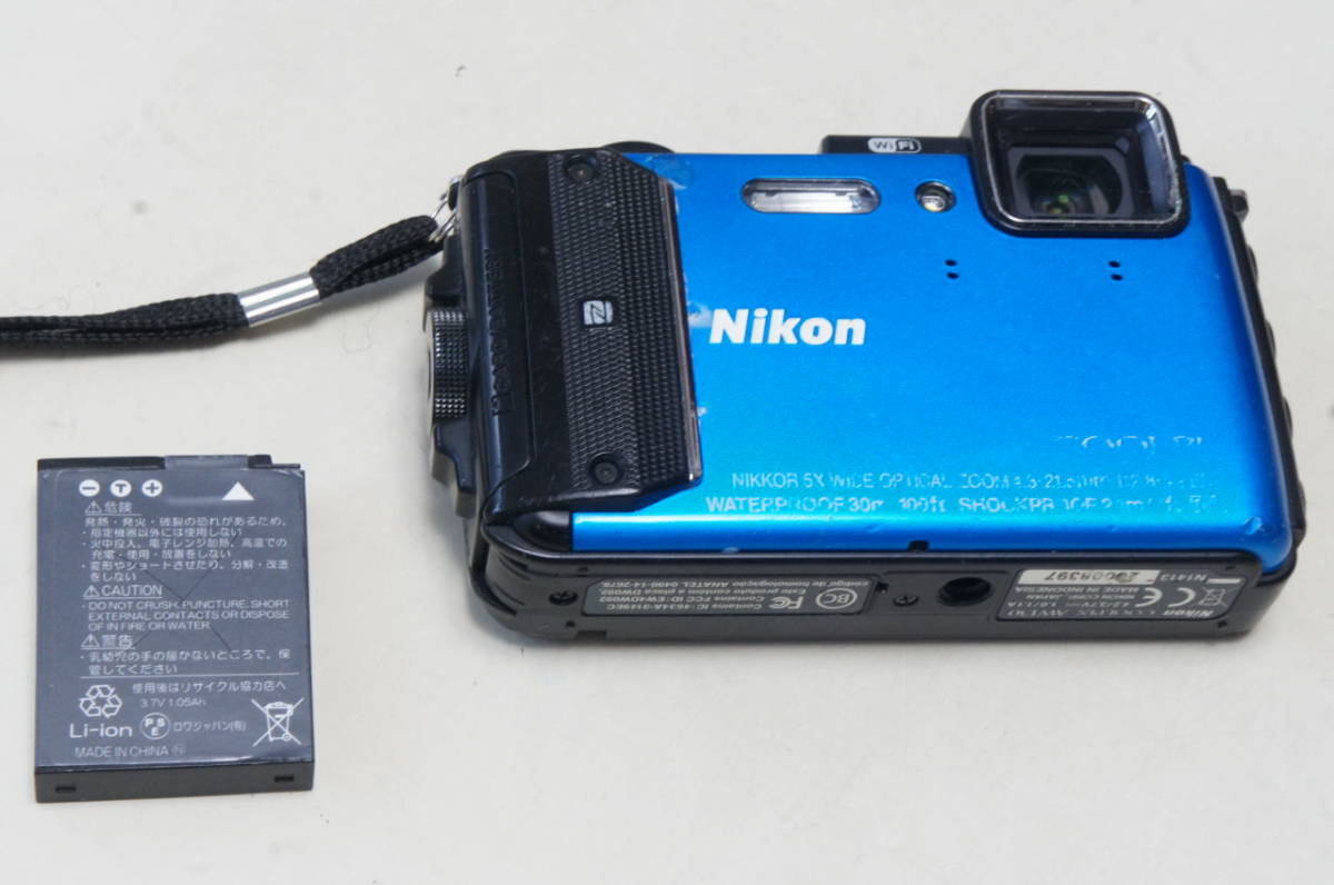 Nikon ニコン 防水カメラ デジカメ COOLPIX AW130 電池2個 Nikon ニコン 防水カメラ デジカメ COOLPIX AW130 電池2個