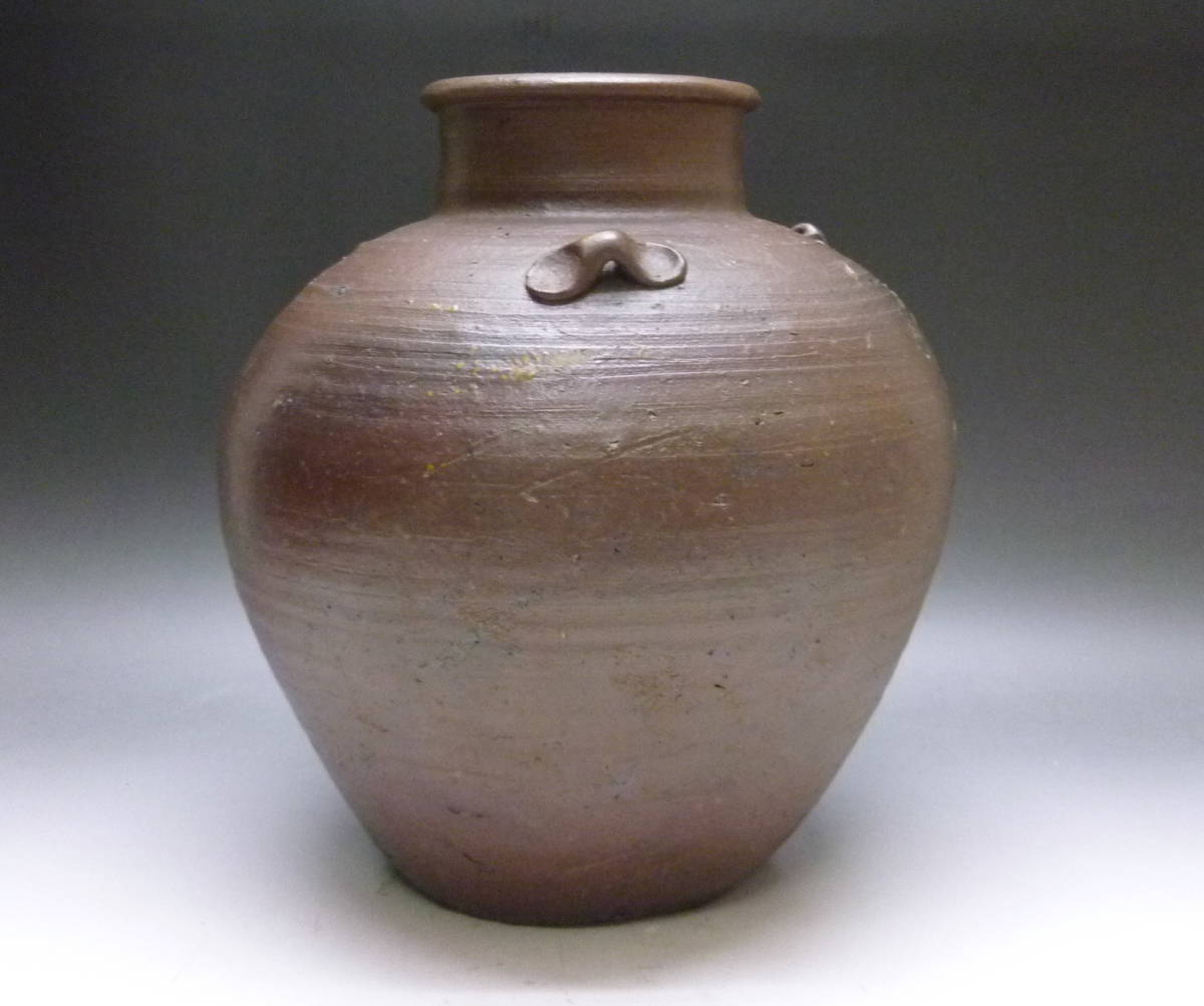 ☆※☆※古備前 室町時代 三耳壷☆※☆※ art-school.ks.ua