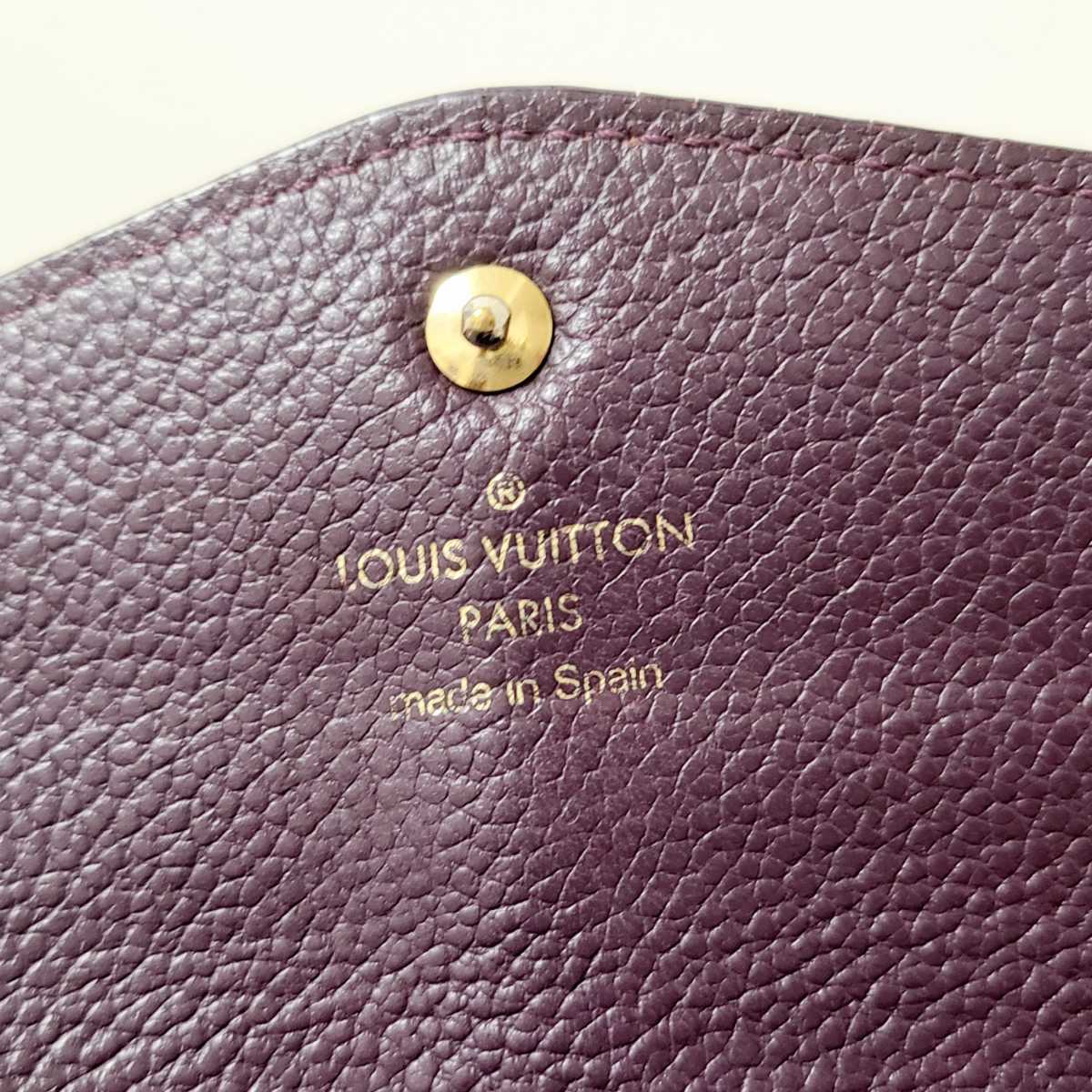 LOUISVUITTON ルイヴィトン モノグラム ポルトフォイユ 二つ折り 長財布 大人気 高級ブランド 折りたたみ ロングウォレット 箱付き_画像7