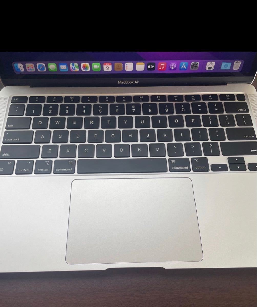 美品】MacBook Air 13インチM1 16GB 1TB USキーボード シルバー 