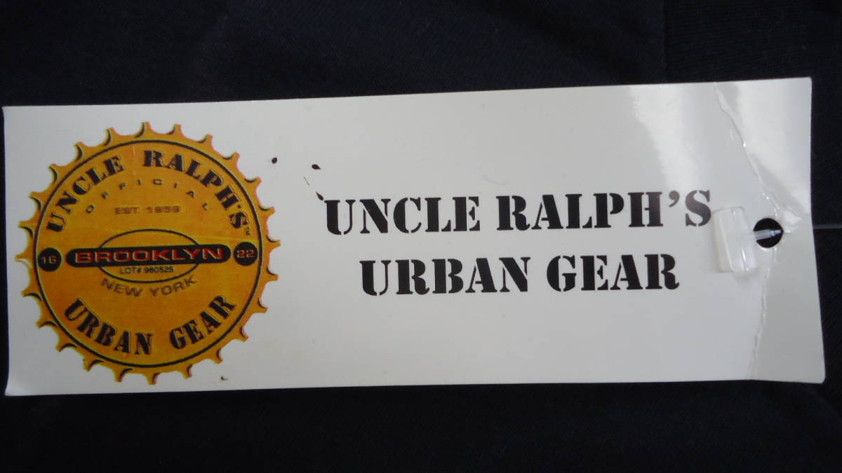 UNCLE RALPH'S 旧モデル S/S Tee 黒 XL 半額 50%off アンクル・ラルフ 半袖Tシャツ レターパックライト おてがる配送ゆうパック 匿名配送_画像7