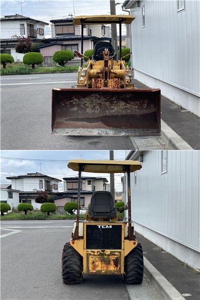 Yahoo!オークション - 八戸発 TCM ホイールローダー 808A-2 始動 Yahoo!オークション - 八戸発 TCM ホイールローダー 808A-2 始動