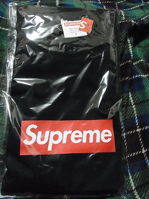 【未使用品】14SS Box Logo Tee 20th Anniversary S Black 20周年 ボックスロゴ Tシャツ 黒 Sサイズ シュプリーム_画像1