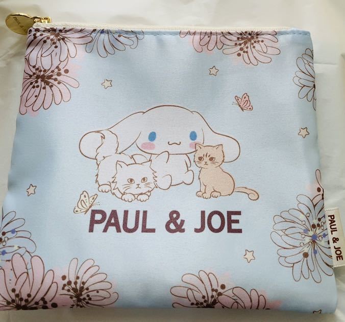 PAUL & JOE BEAUTE ポール＆ジョー　サンリオ　シナモロール　コラボ　ポーチ　限定　プライマー ＆ ハンドクリーム キット C ポーチのみ_画像2