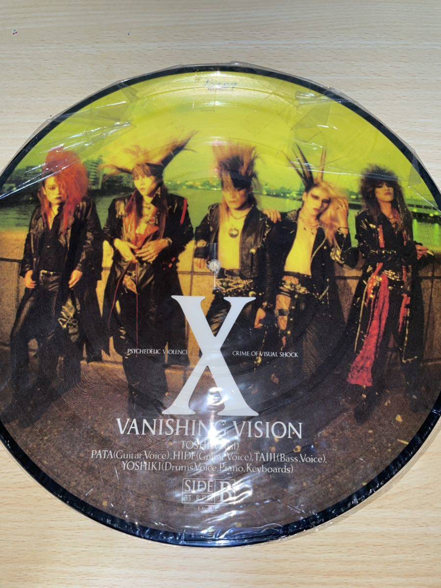 X JAPAN ヴァニシングヴィジョン ピクチャ版 LP ソノシート | incalake.com