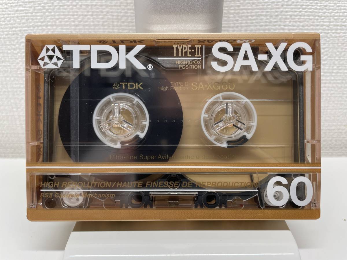 新品未開封)(激レア)(日本未発売)TDK SA-XG 60 カセットテープ smcint.com
