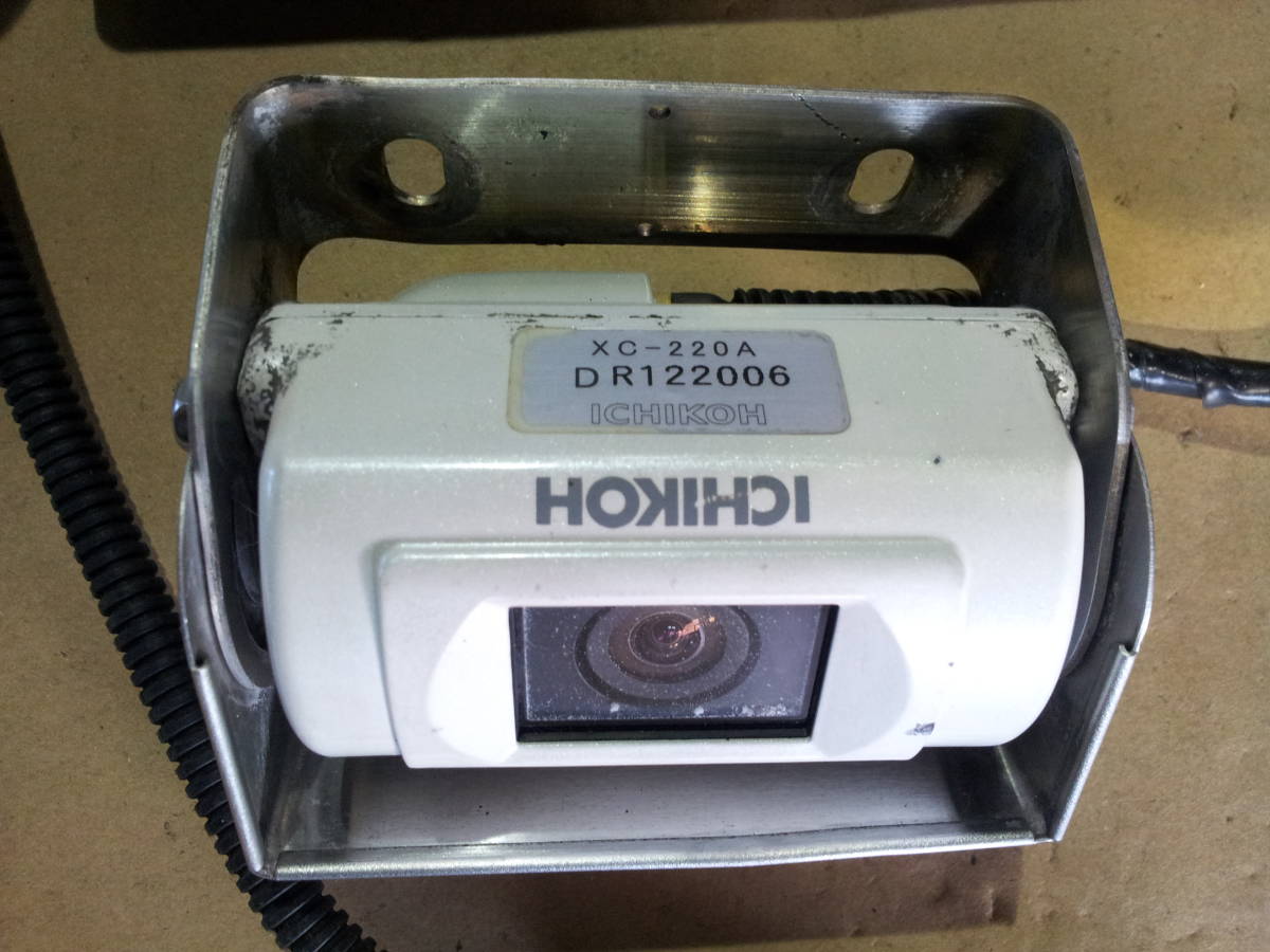ICHIKOH city light back camera / monitor ST-500 set * operation verification * cable approximately 25M R4-10-4