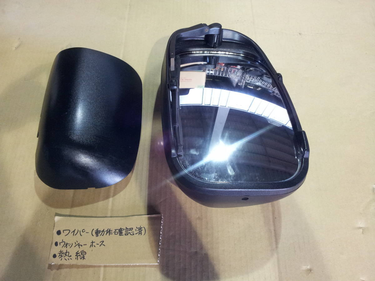 ISUZU Isuzu Giga last model mirror wiper ( operation verification ending )/ heat ray right side driver`s seat side R4-10-4