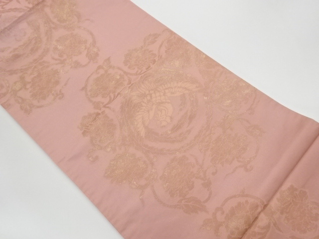 期間限定30%OFF! 宗sou 花唐草に鳳凰模様織出し袋帯【リサイクル】【着】 その他 期間限定30%OFF! 宗sou 花唐草に鳳凰模様織出し袋帯【リサイクル】【着】 その他