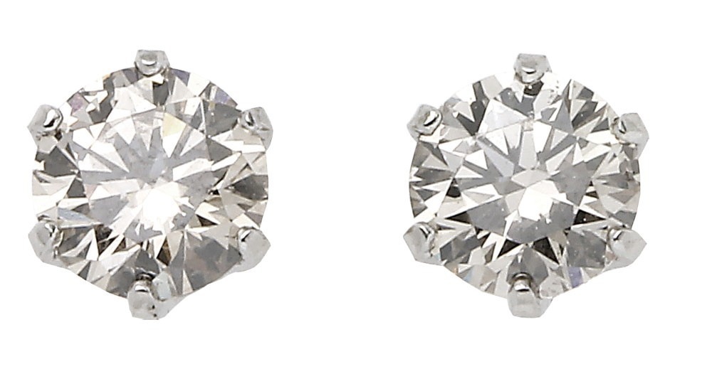 2023高い素材 アクセサリー新品 プラチナ PT900 0.8ct 天然 ダイヤモンド ピアス 2個セット 両耳
