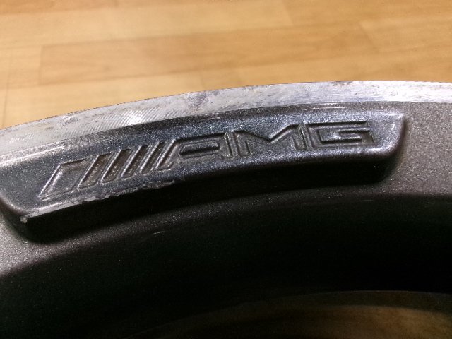 AMG メルセデス ベンツ Sクラス W222 純正 ホイール 1本 5H-112 19インチ 9.5J+38 品番：A2224010100_画像2