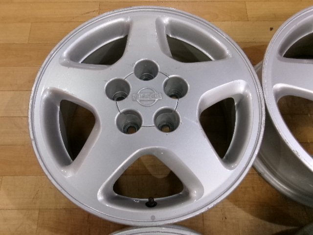 日産 S14 シルビア 後期 k`s / R33 ECR33 スカイライン 純正 ホイール