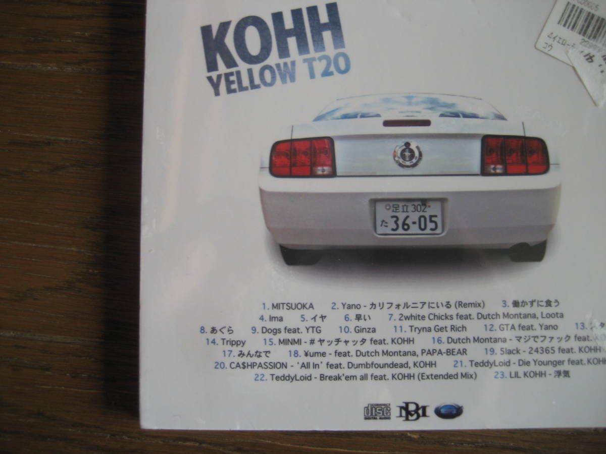 新品CD KOHH　YELLOW T△PE 4　ANARCHY　5lack (S.l.a.c.k.)_画像2