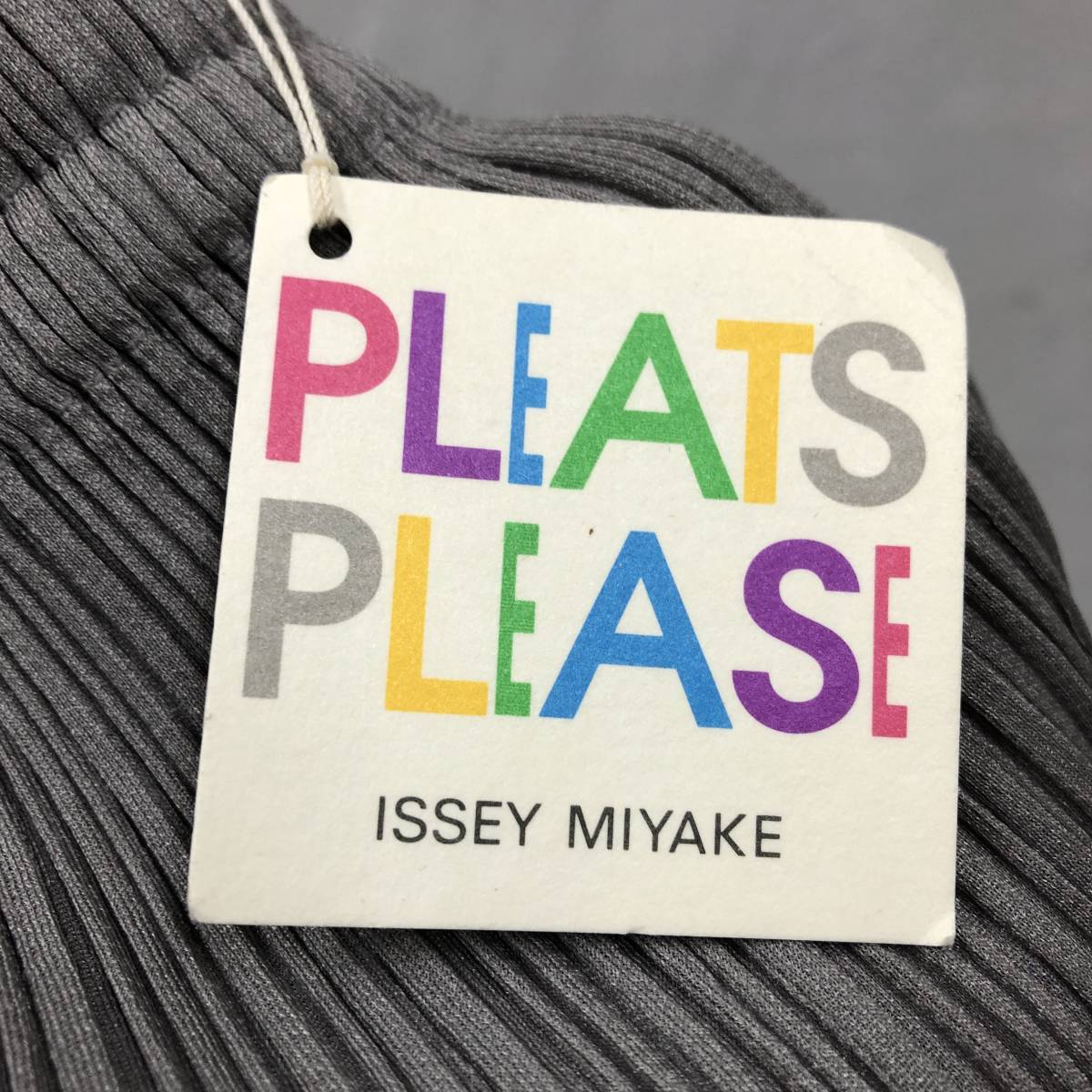ISSEY MIYAKE PLEATS PLEASE スカート チューブトップ サイズ3 グレー