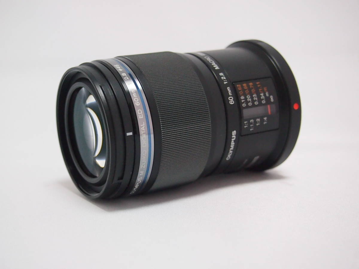 美品 オリンパス Mズイコーデジタル M.ZUIKO DIGITAL ED 60mm F2.8 ...