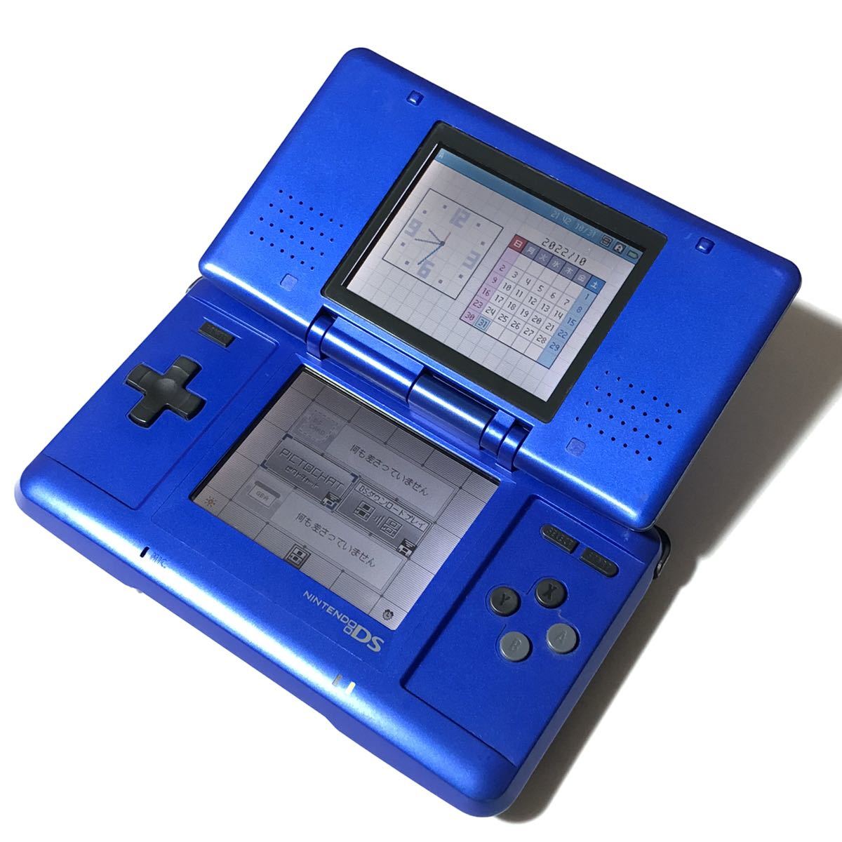 超熱 初代ニンテンドーDS エレクトリックブルー 携帯用ゲーム本体