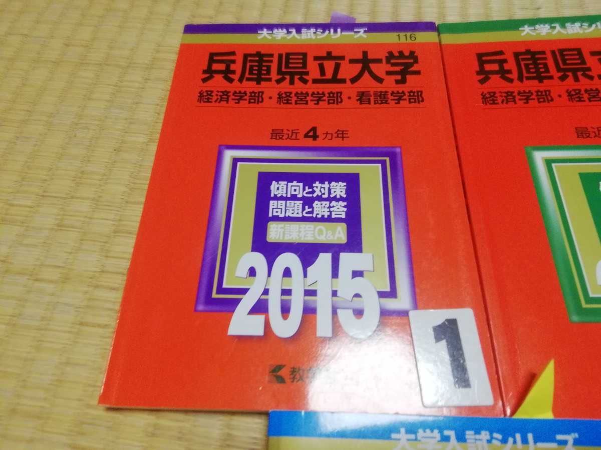 A1024 赤本 選択してください 兵庫県立大学 静岡県立大学 滋賀県立大学 都留文科大学　1番と4番５番売り切れ_画像2