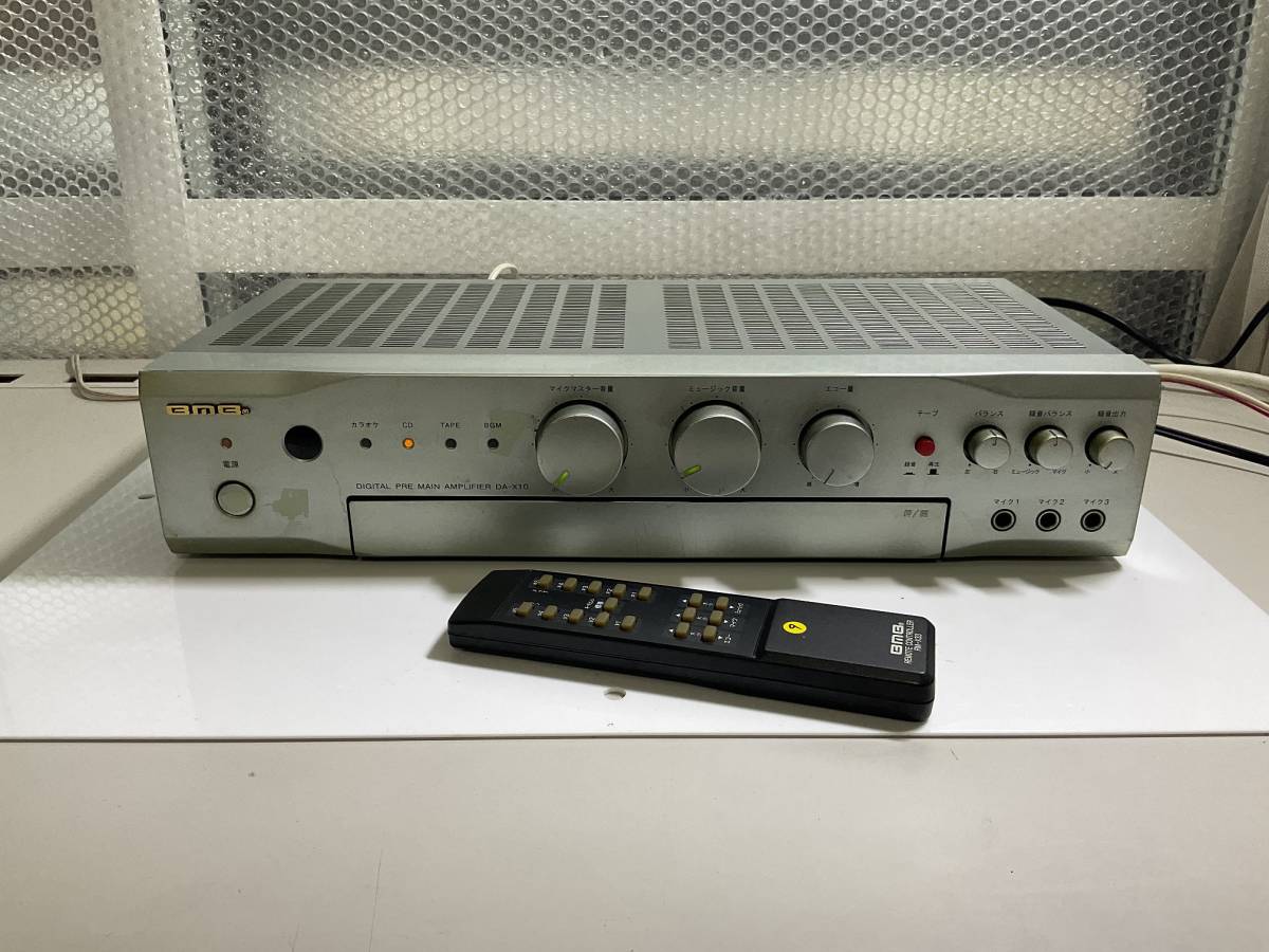 【美品】BMB DA-X10 カラオケアンプ 業務用 デジタルミキシング Yahoo!オークション - 中古 BMB・デジタルミキシングアンプ・DA