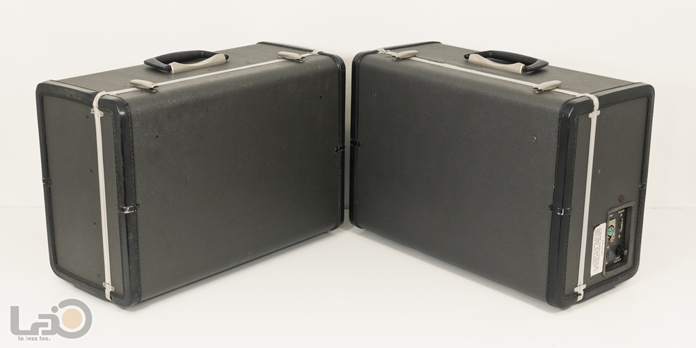 AMPEX MODEL AA620 アンプ内臓 「スーツケース」 スピーカー ペア (米国/ロサンゼルス発) _画像6