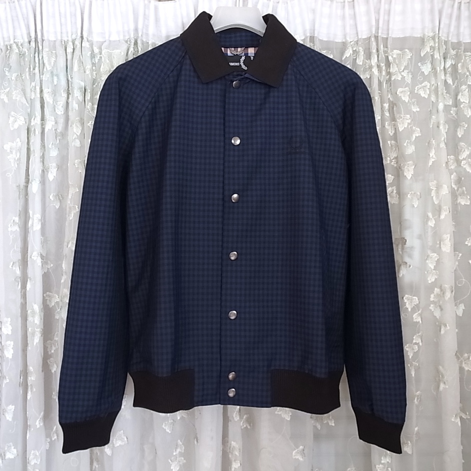 RAF SIMONS Raf Simons ×FRED PERRY Fred Perry Check Bomber Jacket size40