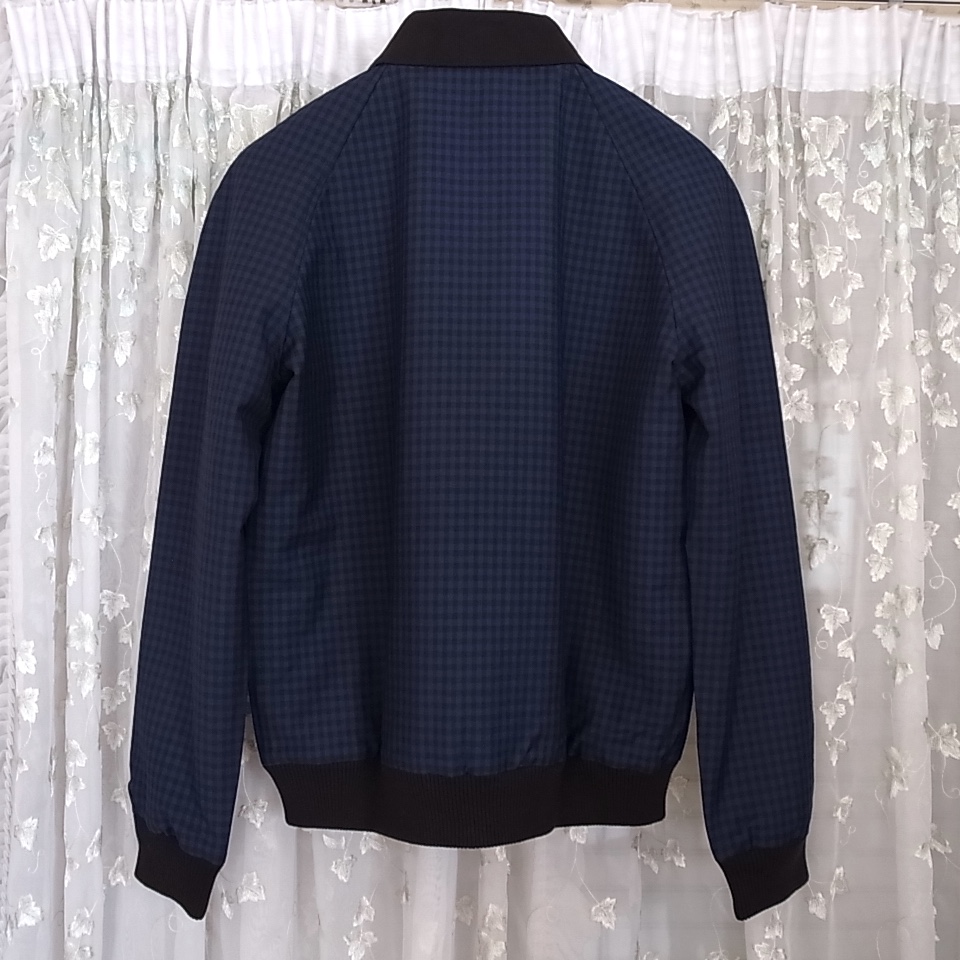 RAF SIMONS Raf Simons ×FRED PERRY Fred Perry Check Bomber Jacket size40